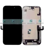 Apple iPhone 16 (A3287) JK FHD LCD Display TOUCH SCREEN With Frame Black - Image 2