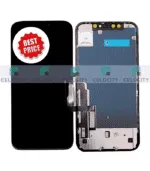 Apple iPhone XR (A2105) GX incell LCD Display TOUCH SCREEN GLASS SCREEN FRAME BLACK - Image 2