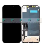 Apple iPhone XR (A2105) JK FHD LCD Display TOUCH SCREEN GLASS SCREEN FRAME BLACK - Image 2