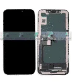 Apple iPhone X (A1901) JK FHD LCD Display TOUCH SCREEN GLASS SCREEN FRAME BLACK - Image 2