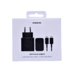 Samsung Super Fast Charging Charger (45W) with USB-C to USB-C Cable (5A/1.8m)