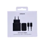 Samsung Super Fast Charging Charger (45W) with USB-C to USB-C Cable (5A/1.8m)
