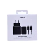 Samsung Super Fast Charging Charger (45W) with USB-C to USB-C Cable (5A/1.8m)
