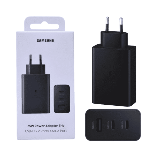 Samsung Charger Super Fast Charging (65W) TRIO Charger