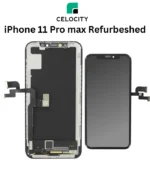 Apple iPhone 11 Pro Max (A2218) Refurbished Original Display TOUCH SCREEN GLASS SCREEN FRAME BLACK