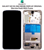 SAMSUNG GALAXY S22 5G (SM-S901B) DISPLAY ORGINAL (Service Pack) With Frame